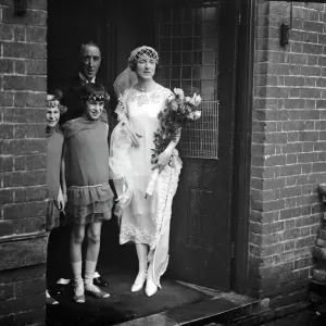 A Cricket Wedding Print, 1925
