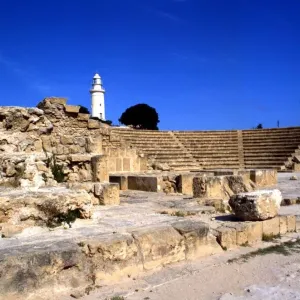 Ancient Odeon Print - Cyprus Ancient Odeon Print - Cyprus