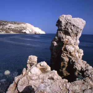Cyprus Print: Petra Tou Romiou Landscape Cyprus Print: Petra Tou Romiou Landscape