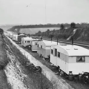 Darenth Gypsies Evicted - Print of Travellers on A2 Darenth Gypsies Evicted - Print of Travellers on A2