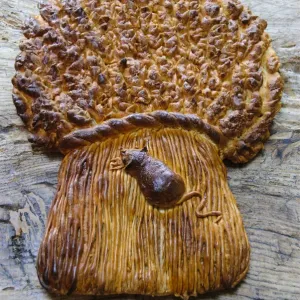 Decorative Wheat Loaf Print