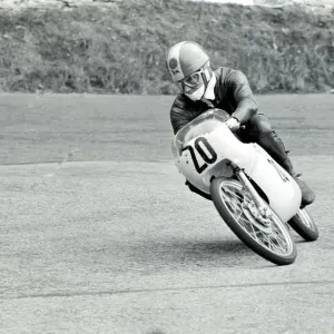 Douglas, Isle Of Man: Irelands Ralph Bryans, on a Honda, comes out of Governor s Douglas, Isle Of Man: Irelands Ralph Bryans, on a Honda, comes out of Governor s