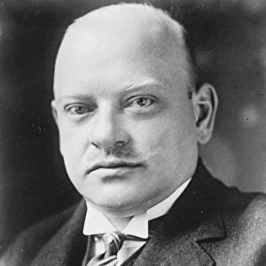 Dr Gustav Stresemann a German politician and statesman who served as Chancellor in 1923