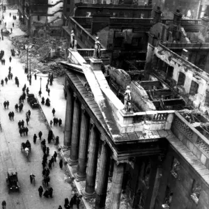 Dublin Post Office Print: A 1916 Easter Rising Image Dublin Post Office Print: A 1916 Easter Rising Image