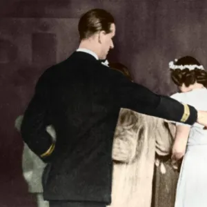 Colourised photograph print of the Duke of Edinburgh Colourised photograph print of the Duke of Edinburgh