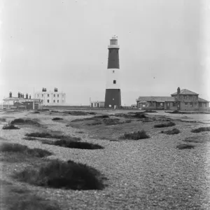 Dungeness light house in Kent. 17 January 1939 Dungeness light house in Kent. 17 January 1939