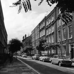 Early Georgian Houses in Great Ormond Street Print Early Georgian Houses in Great Ormond Street Print