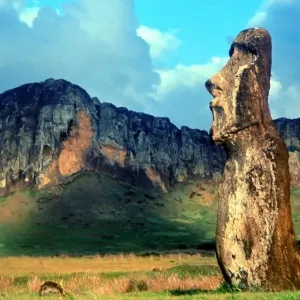 Easter Island - Statue on Easter Island. - TopFoto / Charles Walker Easter Island - Statue on Easter Island. - TopFoto / Charles Walker