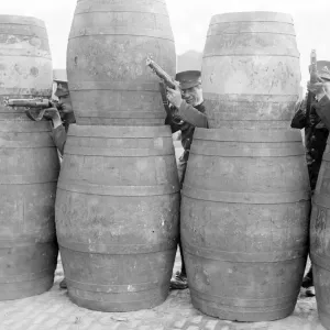 Easter Rising (originally captioned The Dublin rebellion) The British Army sniping Easter Rising (originally captioned The Dublin rebellion) The British Army sniping