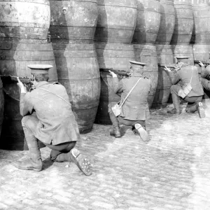 Easter Rising (originally captioned The Dublin rebellion) British Army sniping Easter Rising (originally captioned The Dublin rebellion) British Army sniping
