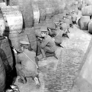 Easter Rising (originally captioned The Dublin rebellion) The British Army sniping Easter Rising (originally captioned The Dublin rebellion) The British Army sniping