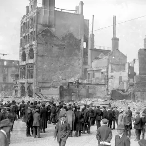 Easter Rising (originally captioned The Dublin rebellion) The ruins in Sackville Easter Rising (originally captioned The Dublin rebellion) The ruins in Sackville
