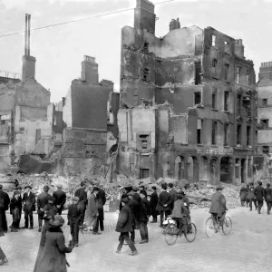 Easter Rising (originally captioned The Dublin rebellion) The ruins of Sackville Easter Rising (originally captioned The Dublin rebellion) The ruins of Sackville
