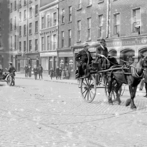 Easter Rising (originally captioned The Dublin rebellion) Street scene in Dublin Easter Rising (originally captioned The Dublin rebellion) Street scene in Dublin