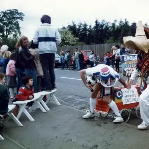 Edenbridge Pram Race in the 1970s Edenbridge Pram Race in the 1970s