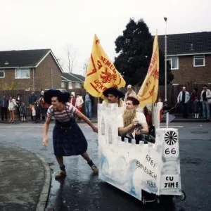Edenbridge Pram Race in the 1970s Edenbridge Pram Race in the 1970s