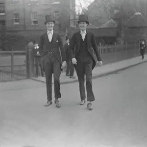 Eton College Twins Print, 1920s Eton College Twins Print, 1920s