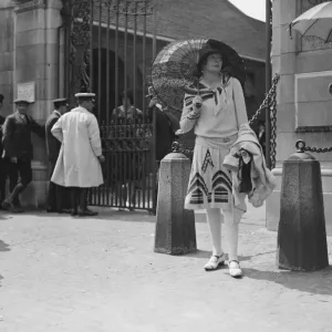 Eton versus Harrow at Lords. Mrs Frederick Isitt 12 July 1929 Eton versus Harrow at Lords. Mrs Frederick Isitt 12 July 1929