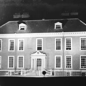 The exterior of Eltham Golf Club floodlit. 1935 The exterior of Eltham Golf Club floodlit. 1935