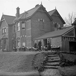The exterior of Erith Maternity Hospital, Kent. 1938