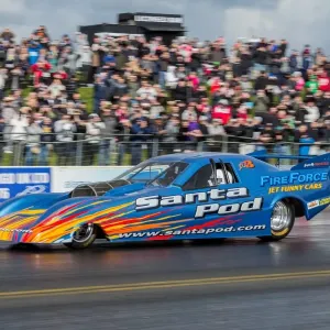 Fireforce 3 Jet Funny Car 2014 Santa Pod Raceway Podington, nr Wellingborough