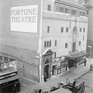 Fortune Theatre London Special job for the Bulletin 10 July 1925