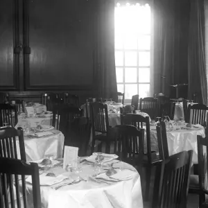 The Forum Club, 6 Grosvenor Place, London. The dining room
