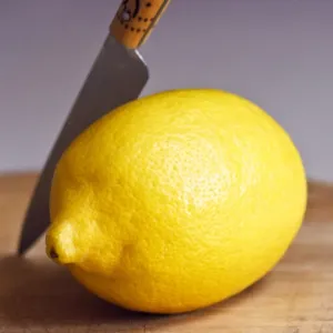 Whole Fresh Lemon Print