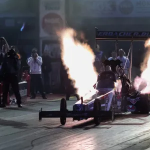 Top Fuel Night Session Euro Finals 2014 Santa Pod Raceway Podington, nr Wellingborough