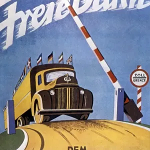 German Poster for Marshall Aid