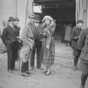 The Gordon Bennett Air Race at Etampes near Paris Colonel Piccio of the Italian The Gordon Bennett Air Race at Etampes near Paris Colonel Piccio of the Italian