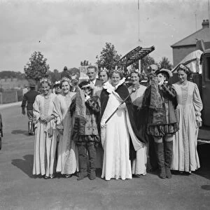 Gravesend Carnival. Queen of the carnival 1937