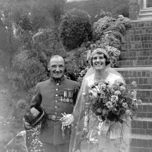 Group at R. A. F. Wedding at St Pauls Cray. 1934 Group at R. A. F. Wedding at St Pauls Cray. 1934