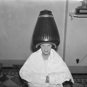 High Hat Hairdryer Print High Hat Hairdryer Print
