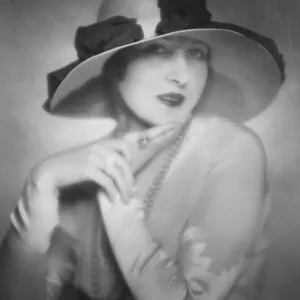 Heroine in Frances most sensational show of the day. Mlle Yolande Laffon, of Heroine in Frances most sensational show of the day. Mlle Yolande Laffon, of