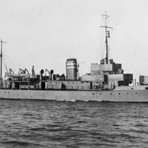 HMS Badminton. 1 March 1927 HMS Badminton. 1 March 1927