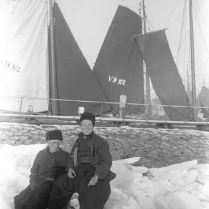 Holland Ice Bound Telegrams from Holland state a hard frost and fierce cold prevail Holland Ice Bound Telegrams from Holland state a hard frost and fierce cold prevail