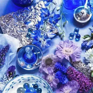 The Blue Fragrance Print The Blue Fragrance Print