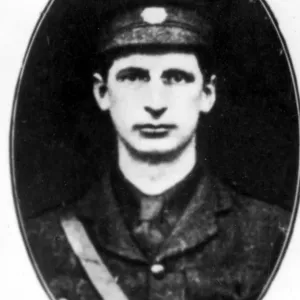 Print of Eamon de Valera, a key figure in the 1916 Irish Rebellion Print of Eamon de Valera, a key figure in the 1916 Irish Rebellion