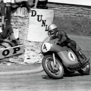 Isle Of Man Print: Gary Hocking Wins Senior T.T. Race Isle Of Man Print: Gary Hocking Wins Senior T.T. Race