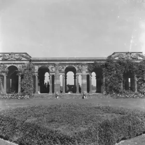 The Italian gardens at Hever Castle. 1938