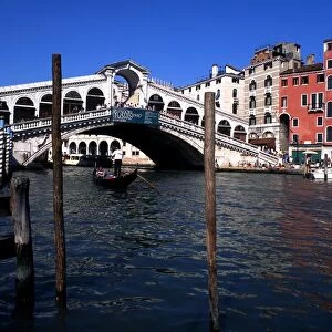 Italy Venice Rialto Bridge