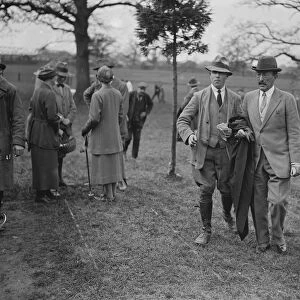 Jersey Cattle Show at Tunbridge Wells Viscount Hardinge ( right ) 2 May 1923