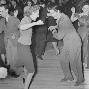 Jitterbugs come to London. dance / dancing / party season / celebration / happy vintage Jitterbugs come to London. dance / dancing / party season / celebration / happy vintage