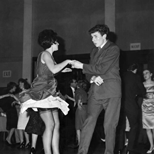 The jive 1950 dance / dancing / party season / celebration / happy vintage news