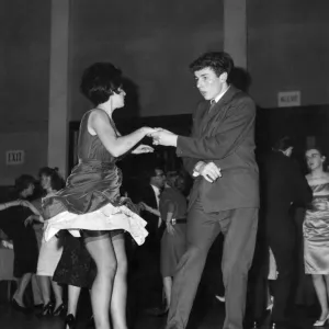 The jive 1950 dance / dancing / party season / celebration / happy vintage news