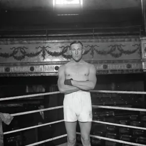 Charlie Smith Print - Deptford Boxer Charlie Smith Print - Deptford Boxer