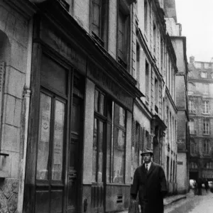 Die Rue de la Galette im Herzen von Paris, die Ende der 50er Jahre entstand