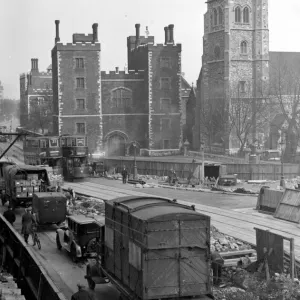 Lambeth Palace a new viewpoint now that the open space has been opened in front of it