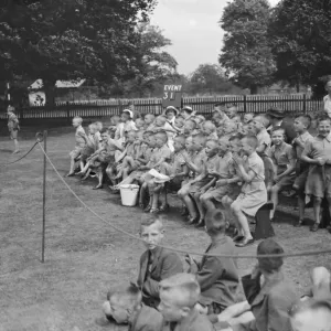 Lamorbey Residential School sports day in Sidcup, Kent. 1938